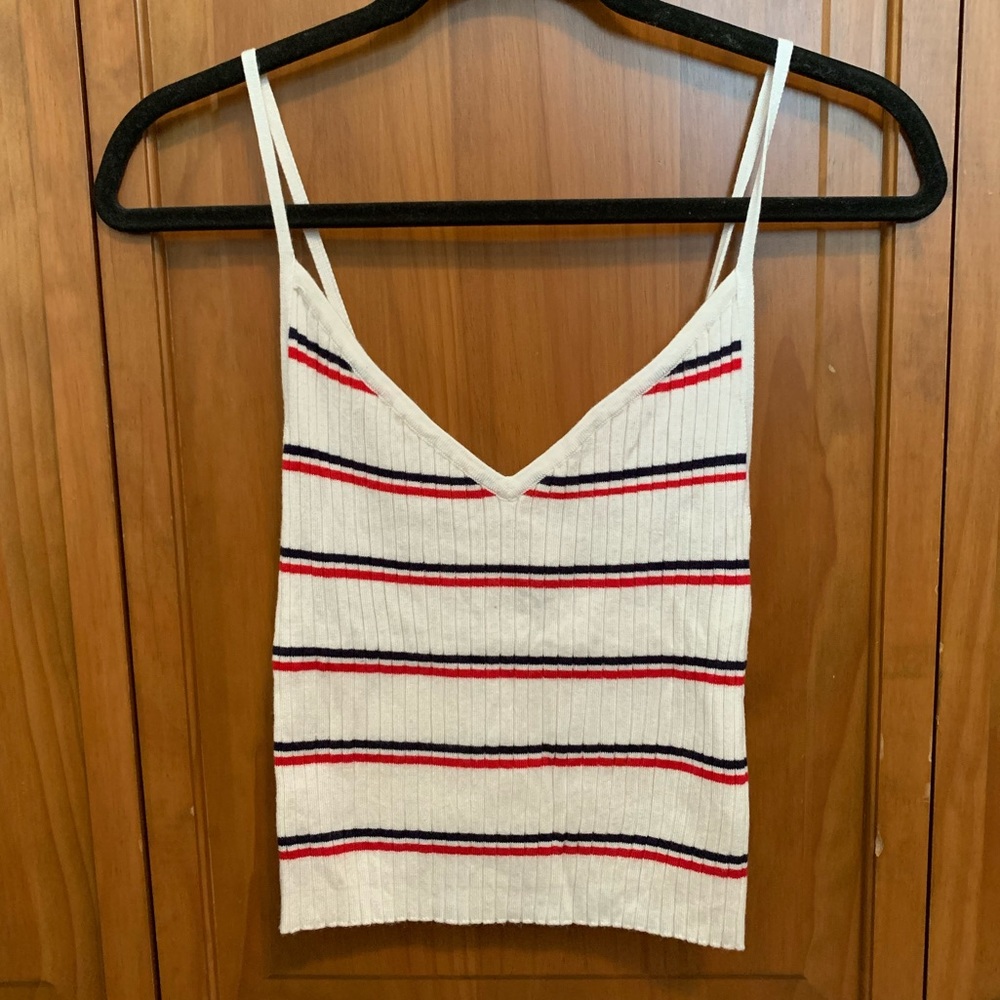 Kendall & Kylie ribbed tank top